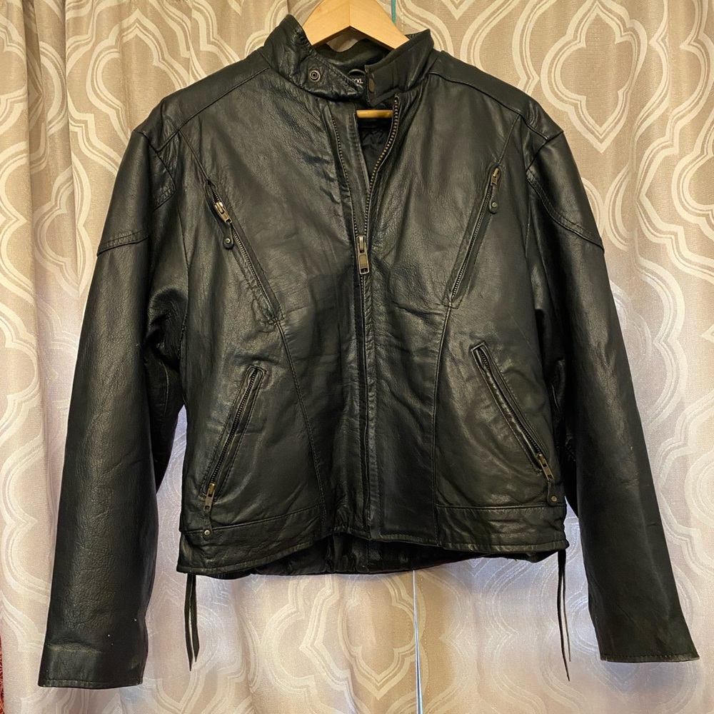 Barney's Leather, sz XXL